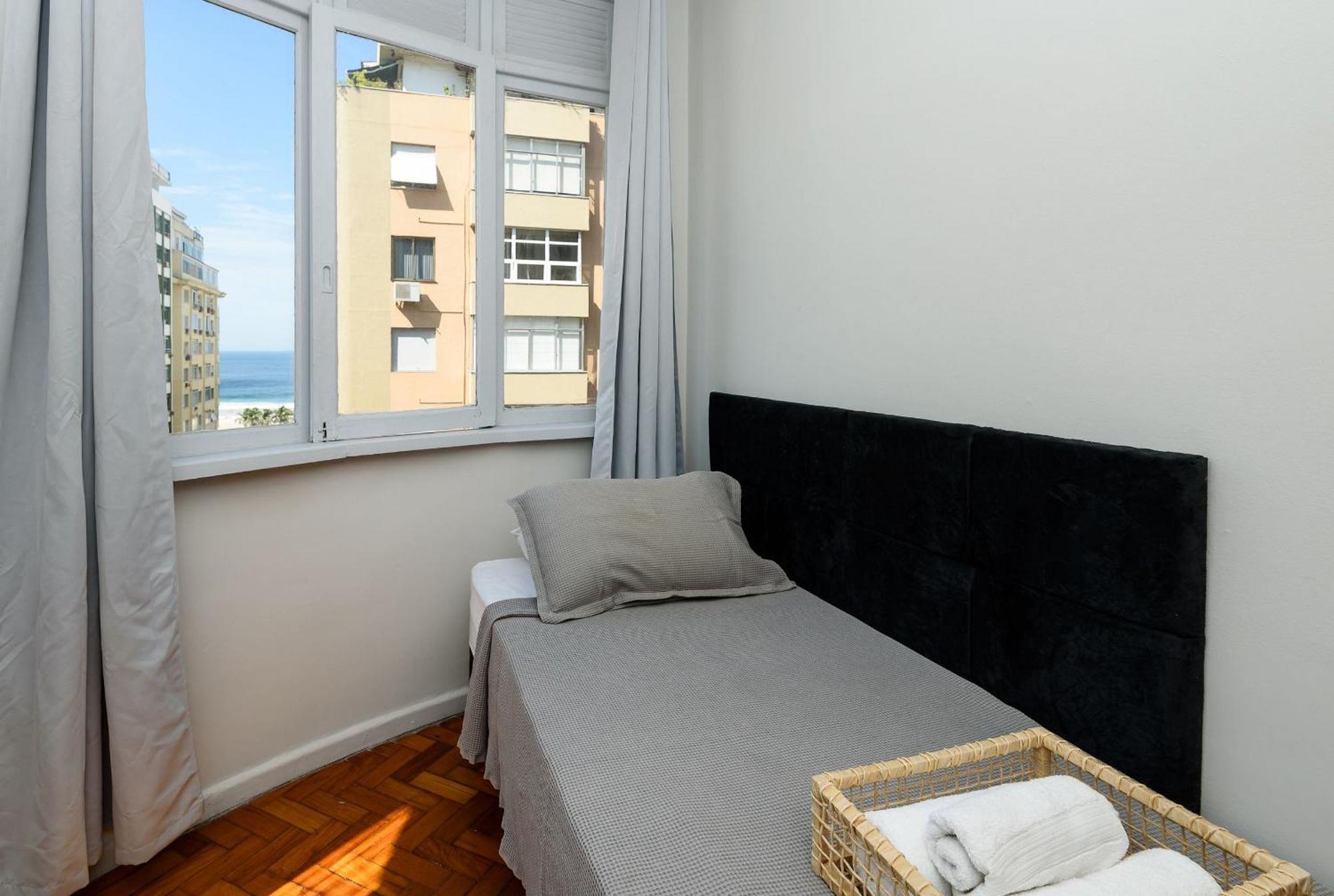 2 Quartos Em Copacabana C/ Vista-Mar | Pj 135/808 Río de Janeiro Exterior foto